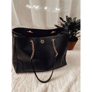 Black Tory Burch Tote Shoulder Bag